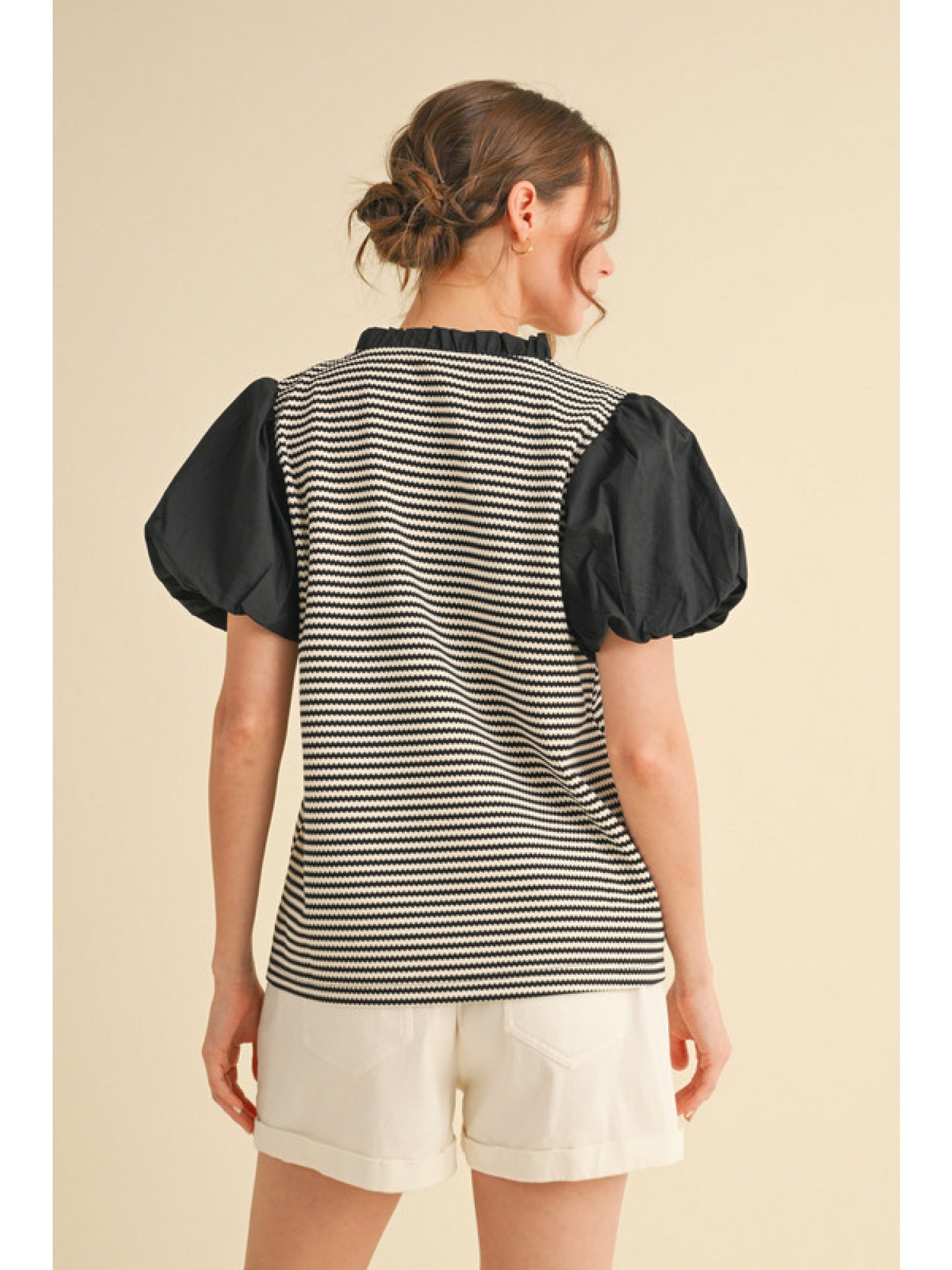 Stripes and Solid Top