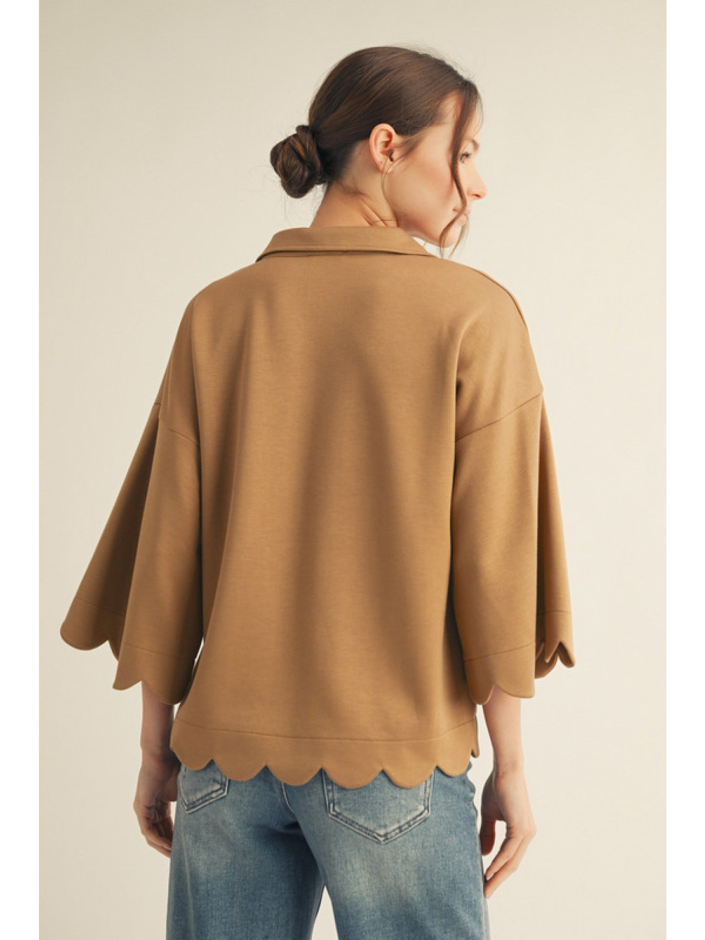 Scallop Trim Top