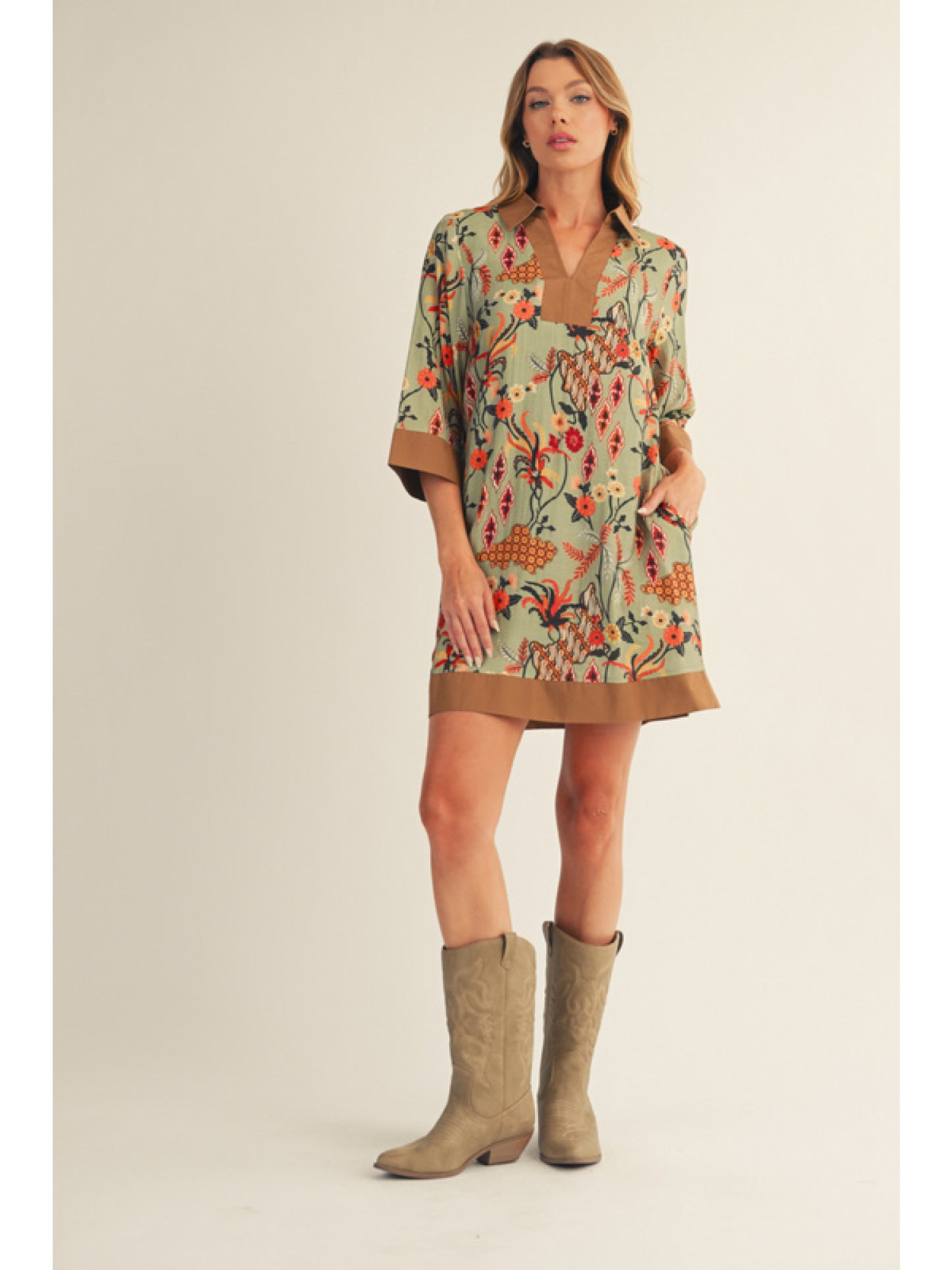 Boho Shift Dress