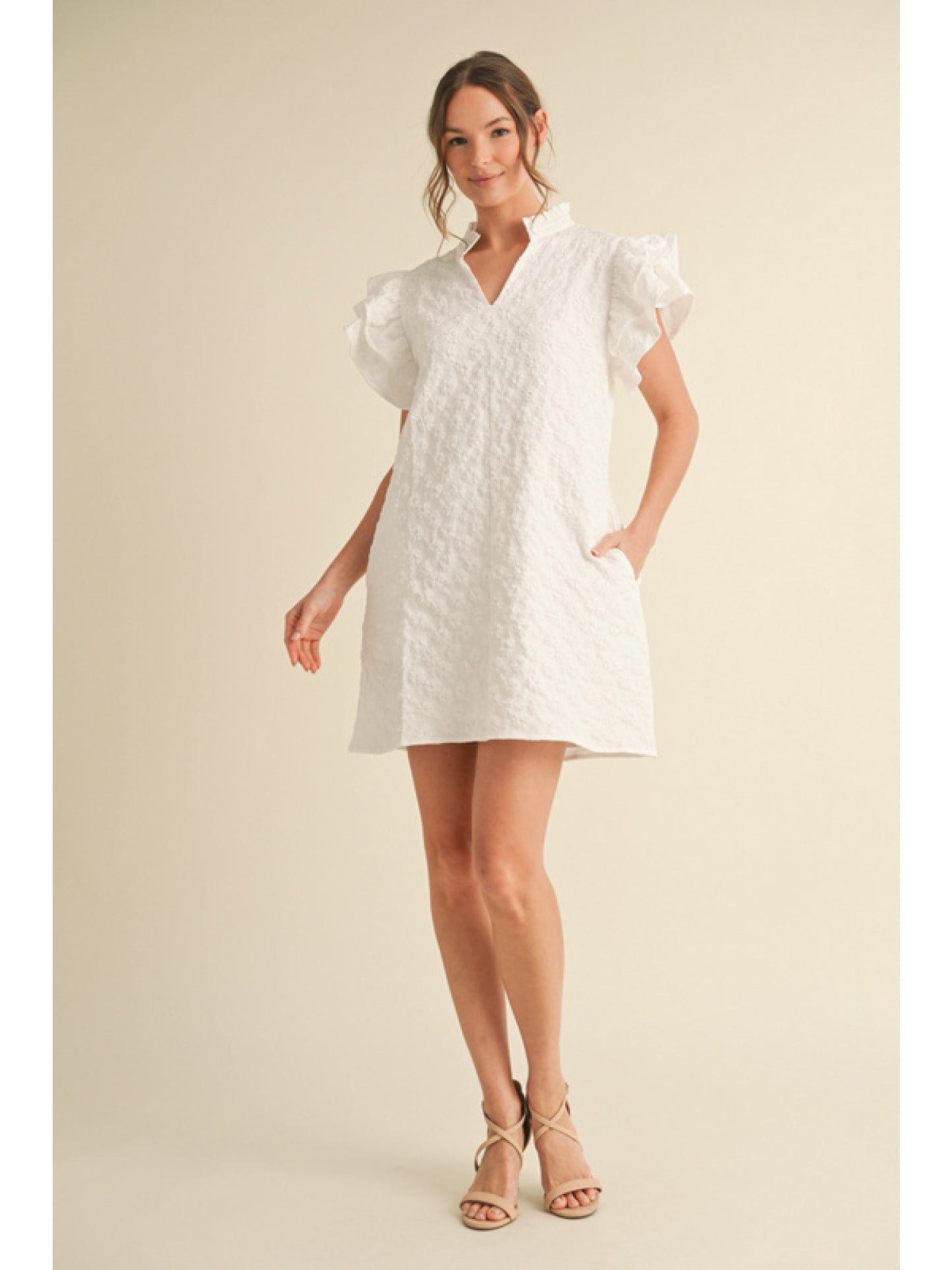 Floral Embroidered Dress