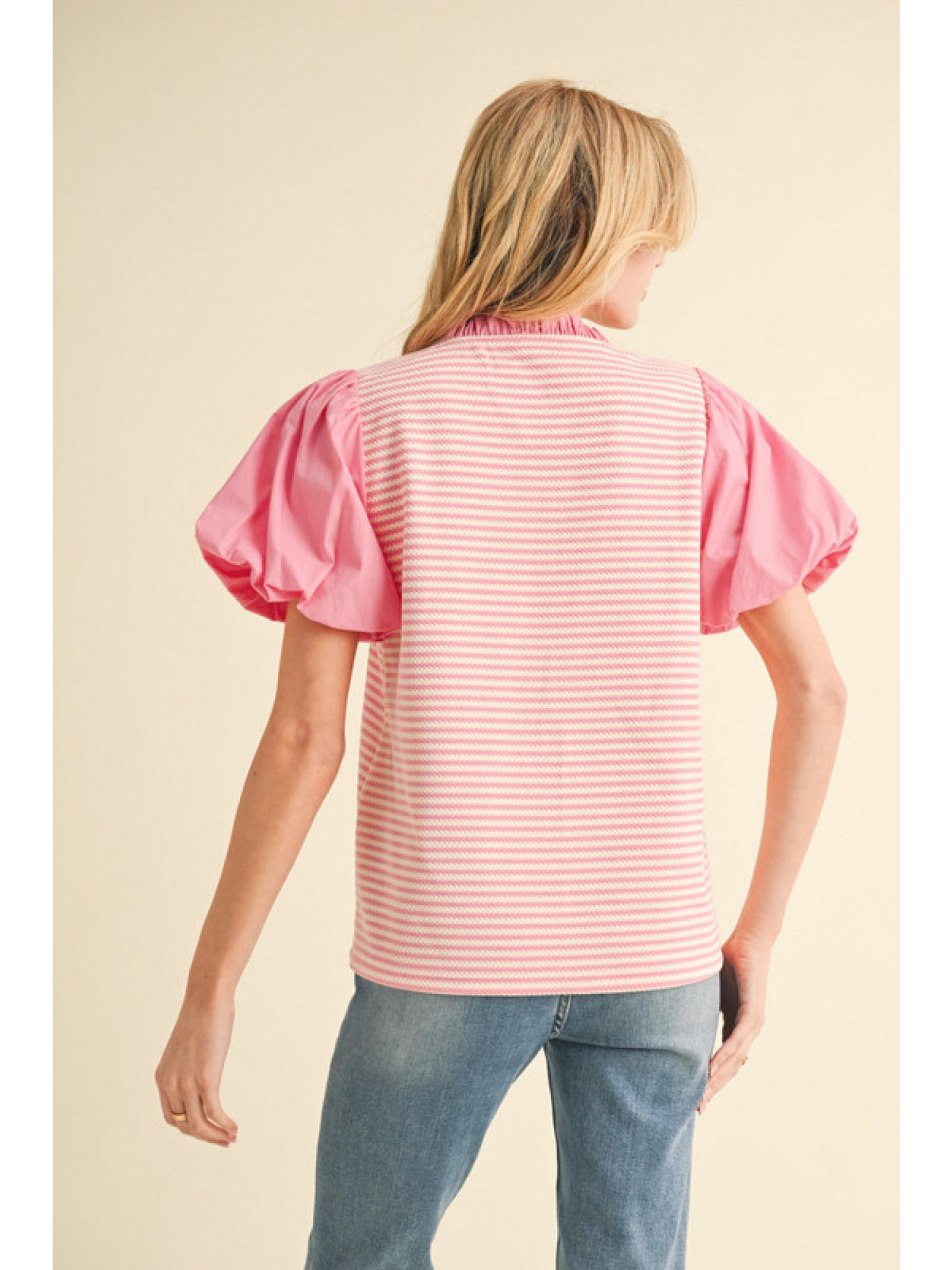Stripes and Solid Top