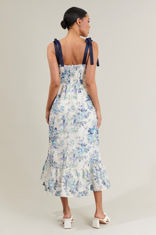 Floral Garden Eyelet Dress