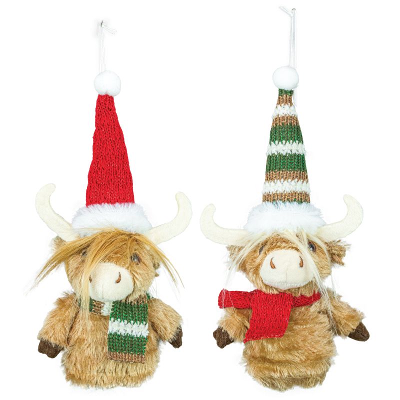 Highland Cow Ornament