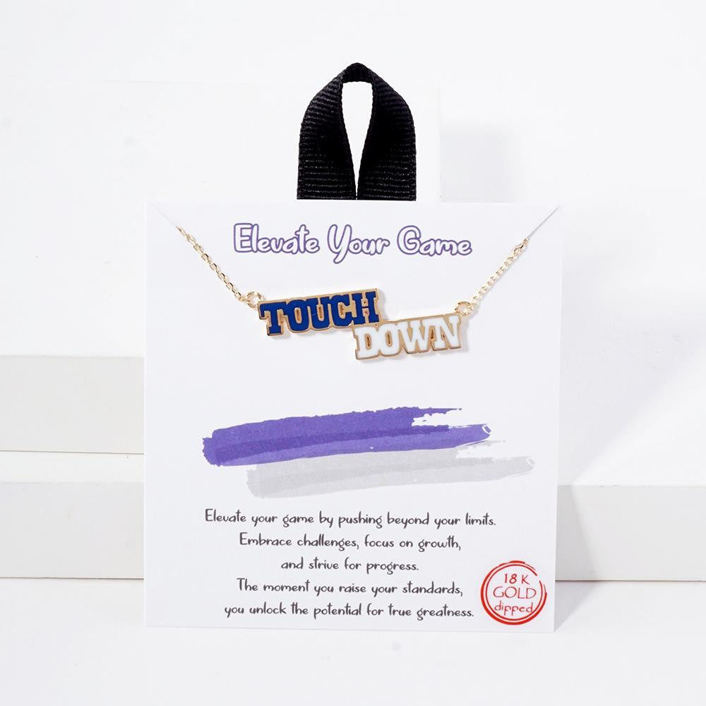 Touchdown Necklace