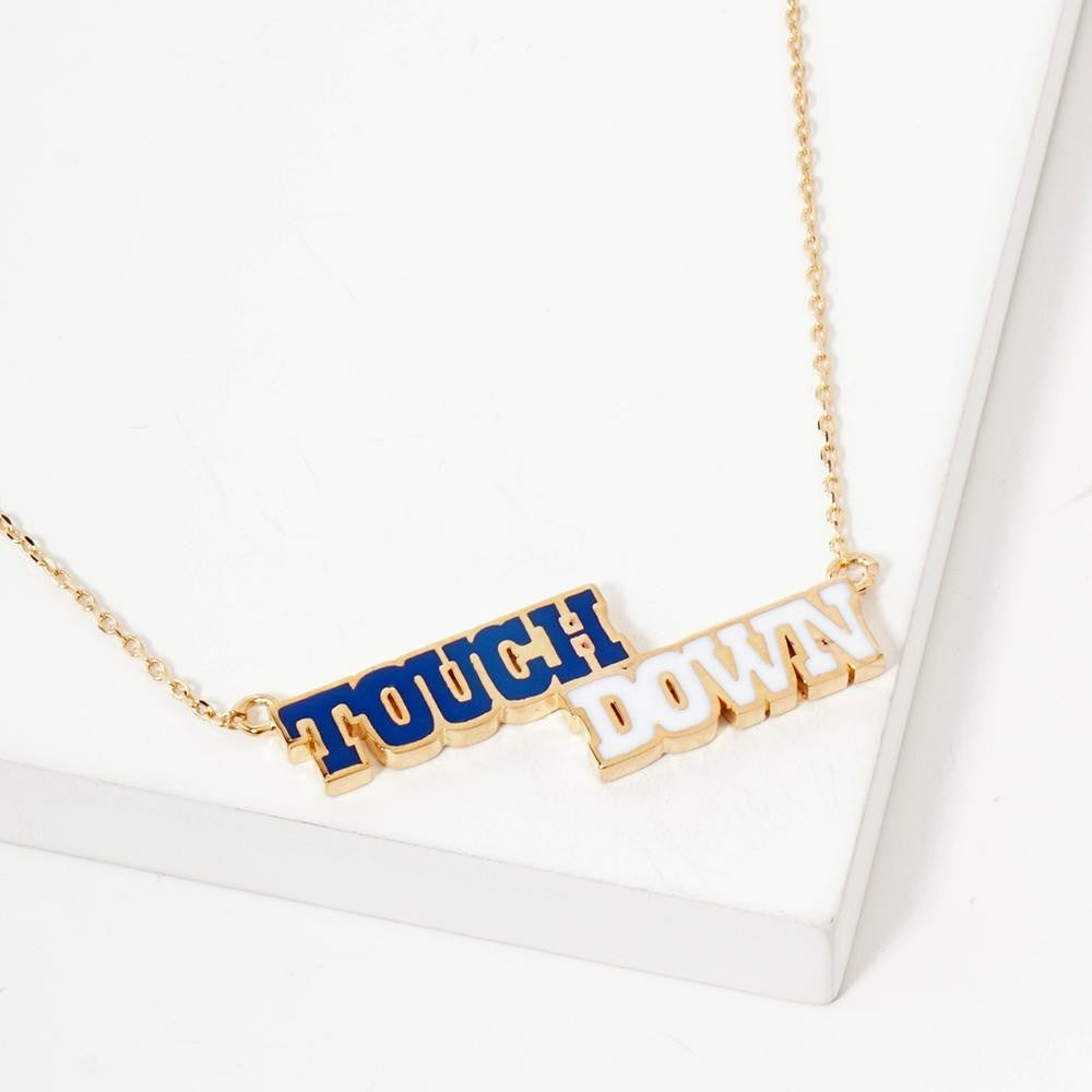 Touchdown Necklace