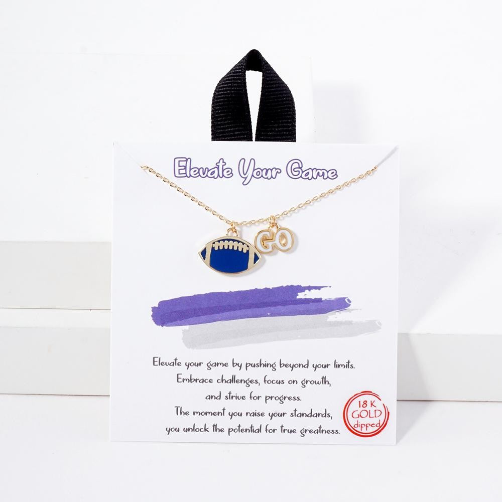 Football Necklace