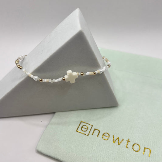 enewton Extends Hope Unwritten Signature Cross Bracelet Shellphone
