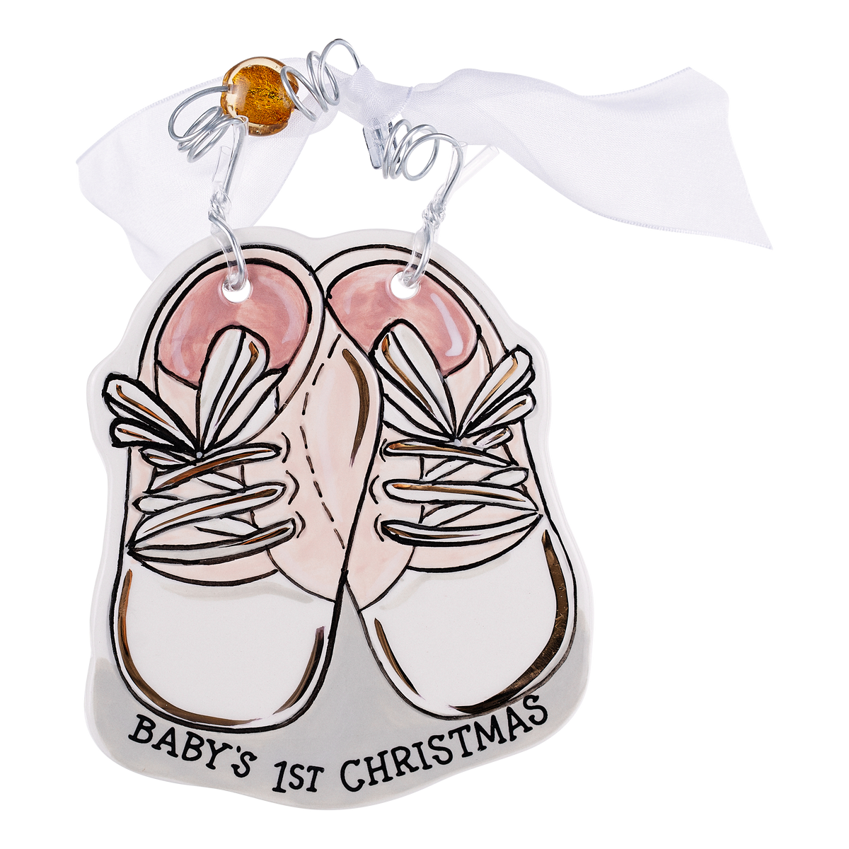 Baby's First Christmas- Girl Ornament