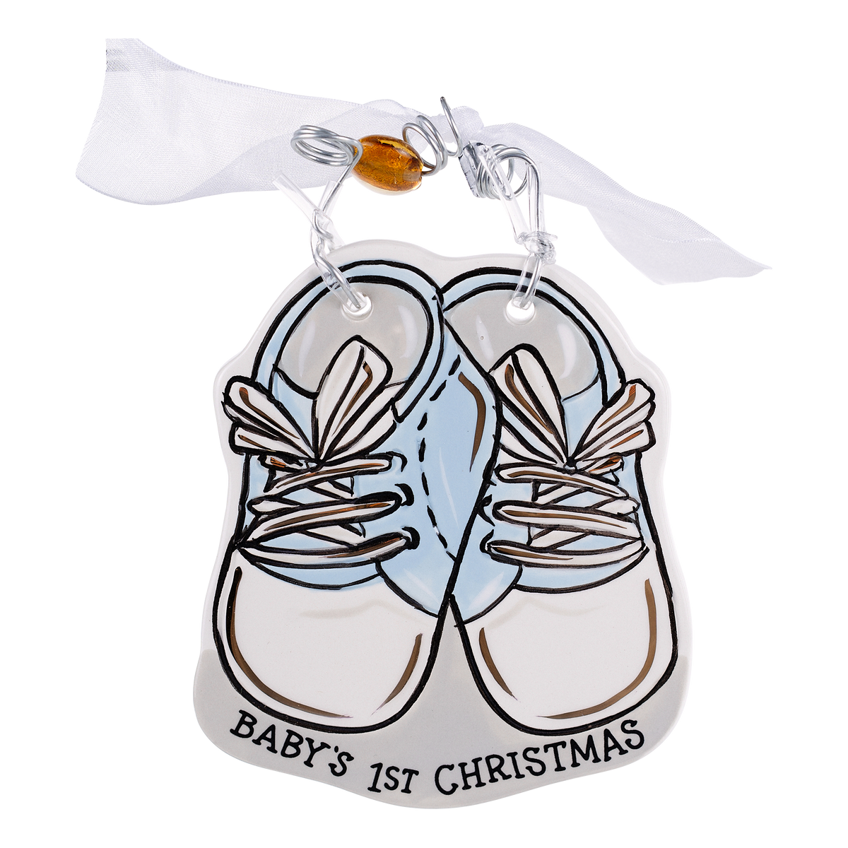Baby's First Christmas- Boy Ornament