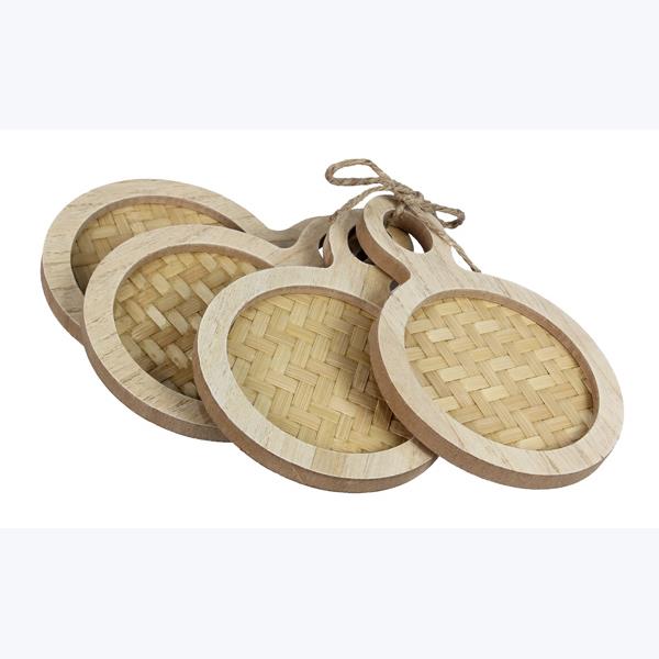 Bamboo Coasters (Set of 4)