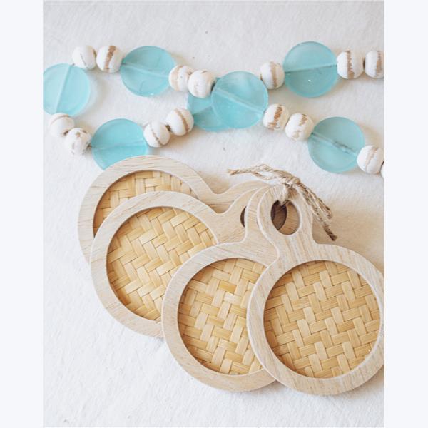 Bamboo Coasters (Set of 4)