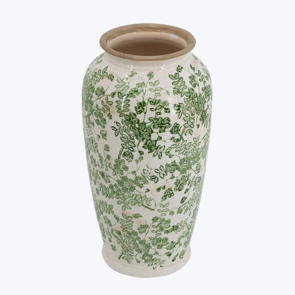 Green Ivy Large Vase