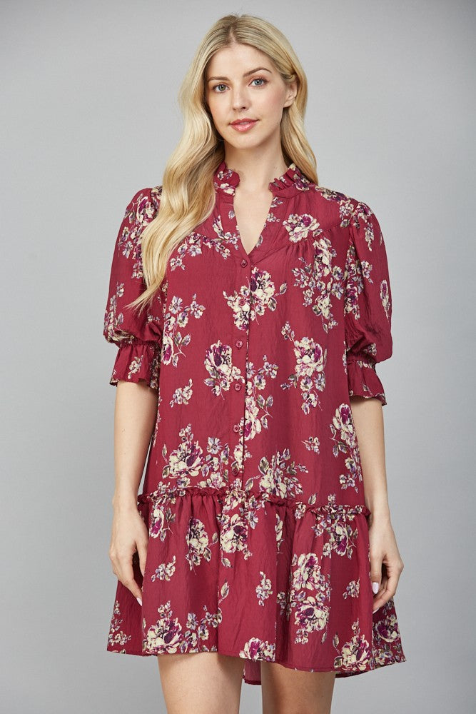 Floral Mini Dress