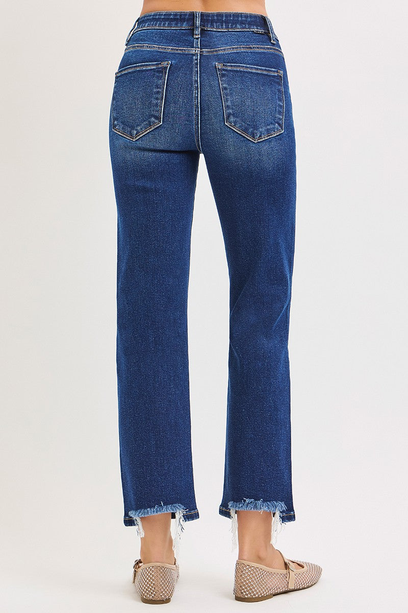 High Rise Crop Jeans