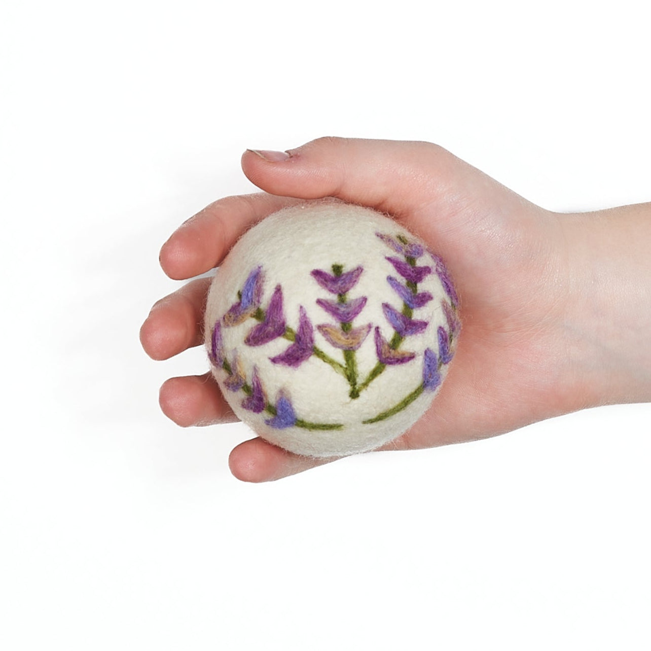 Wool Dryer Ball Set- Lavender