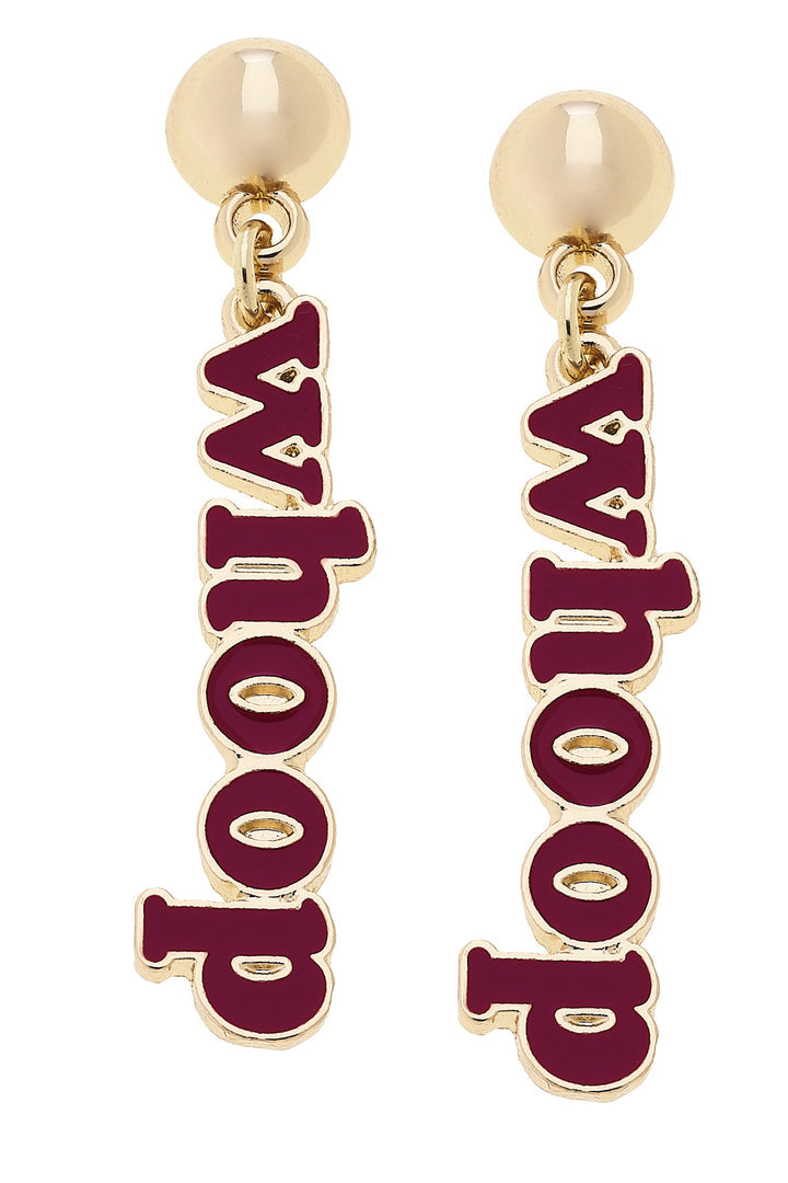 Slogan Earrings
