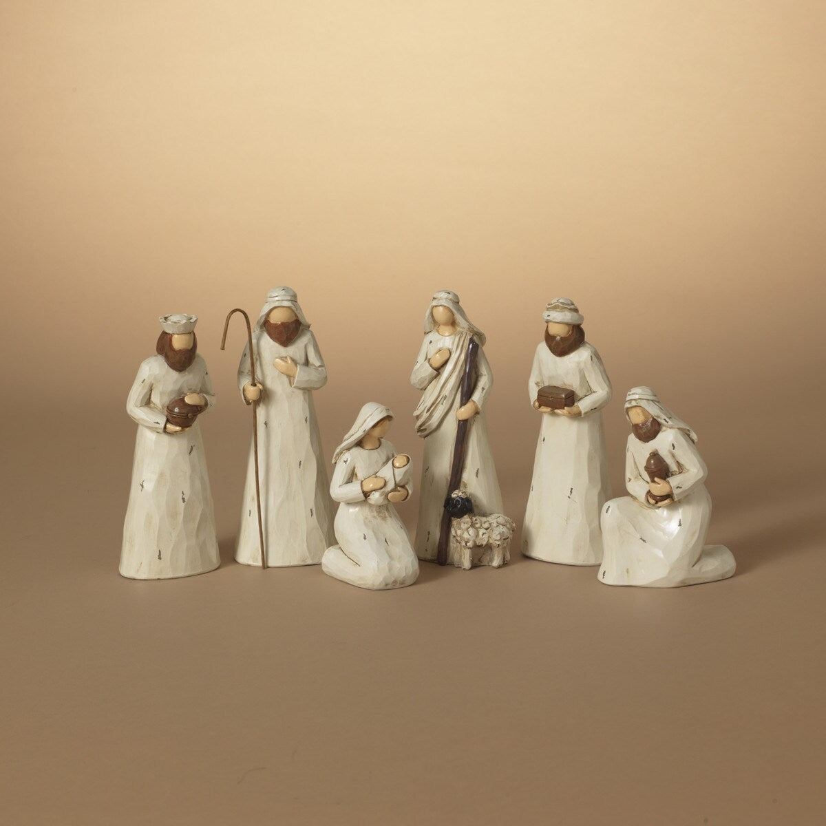 Cream Nativity Set
