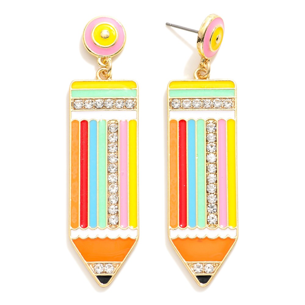 Crayon Earrings