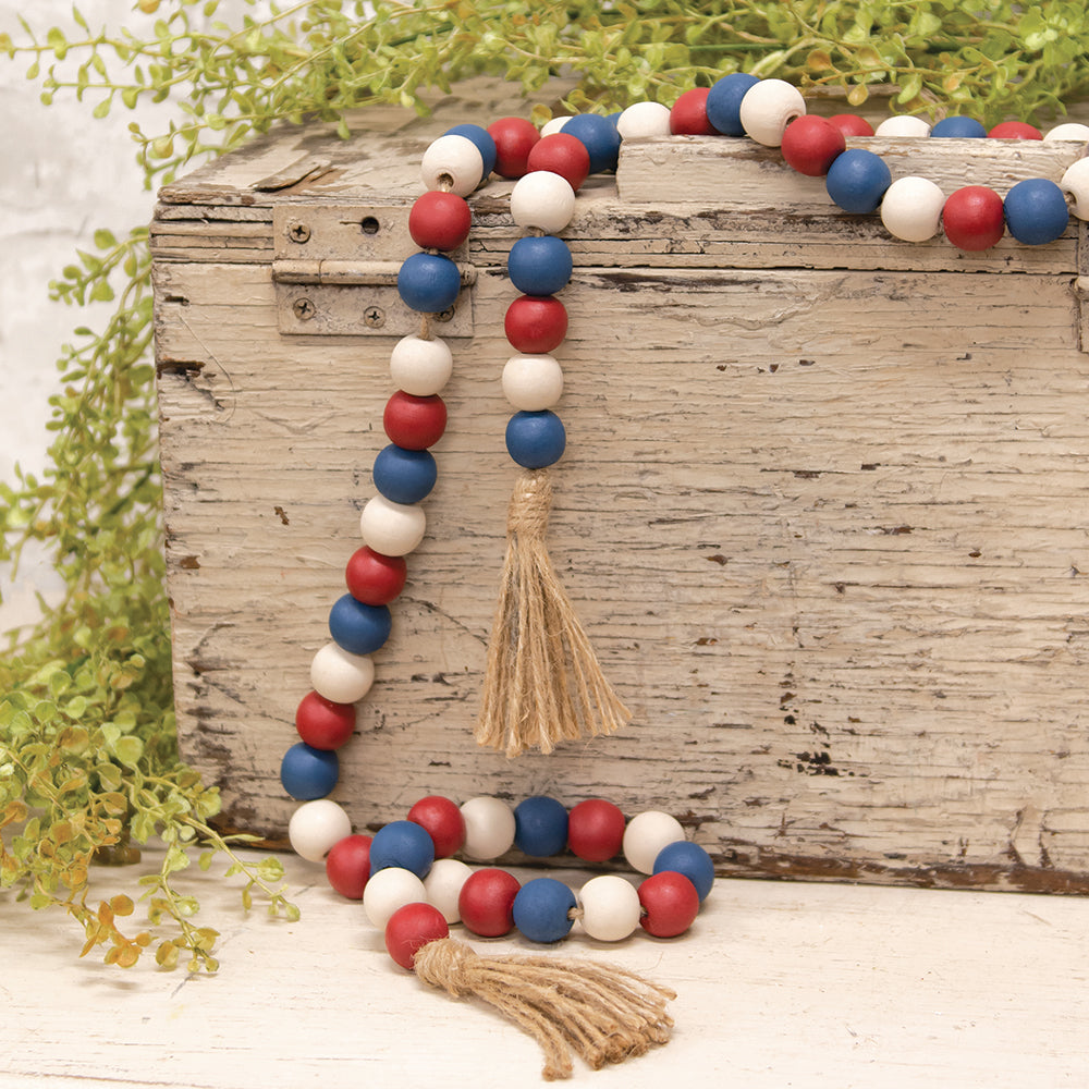 Americana Bead Garland