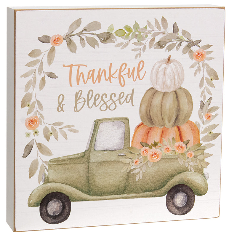 Fall Truck Sign