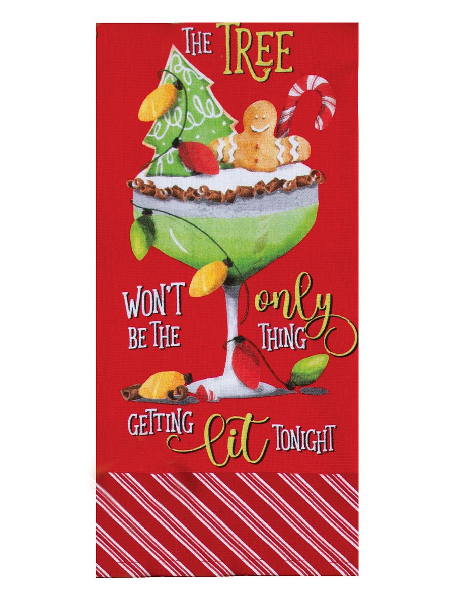 Holiday Cheers Gingerbread Towel