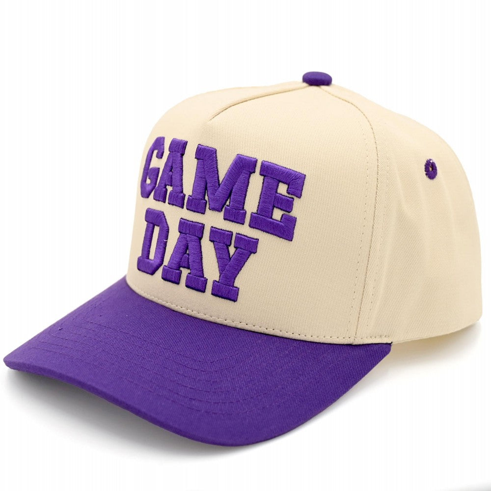 Game Day Embroidered Two-Tone Baseball Cap