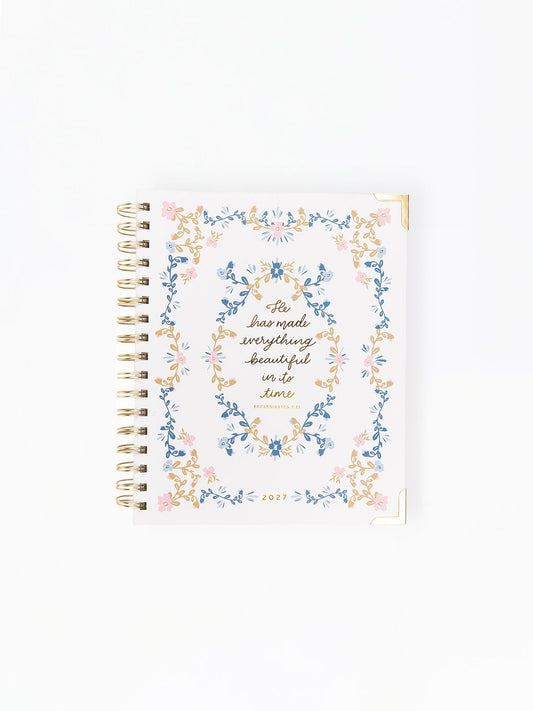 2027 Spiral Planner | He Has Made Everything Beautiful