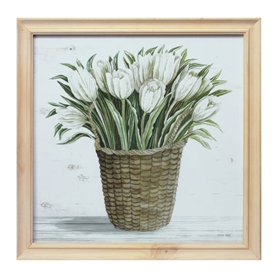 Framed Floral Print