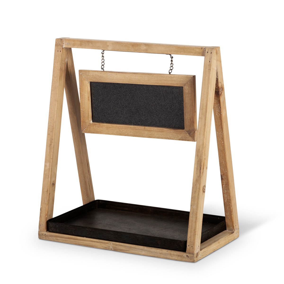 Wood Metal Shelf Dec
