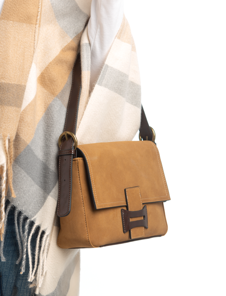 Suede Shoulder Bag
