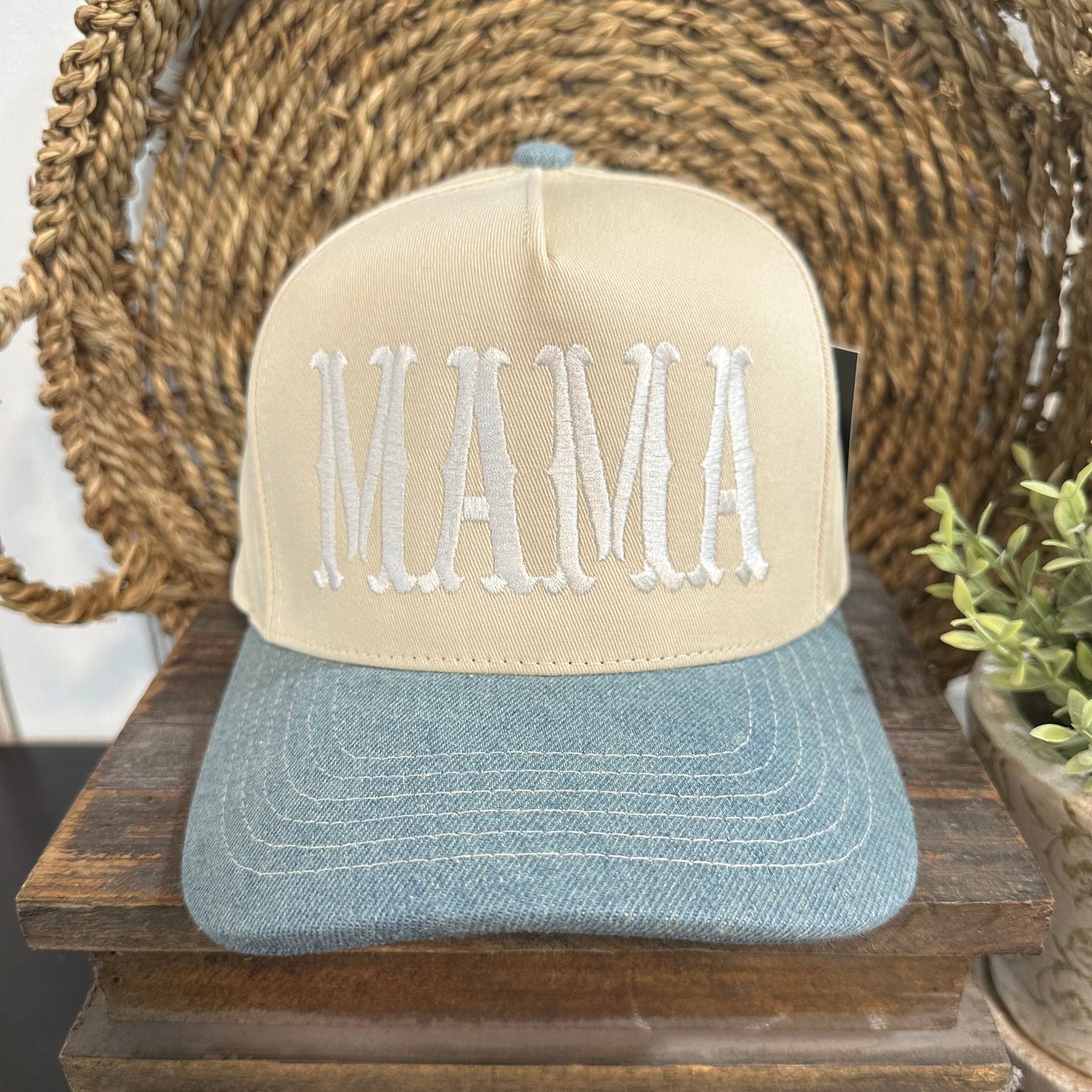 MAMA Embroidery Baseball Cap