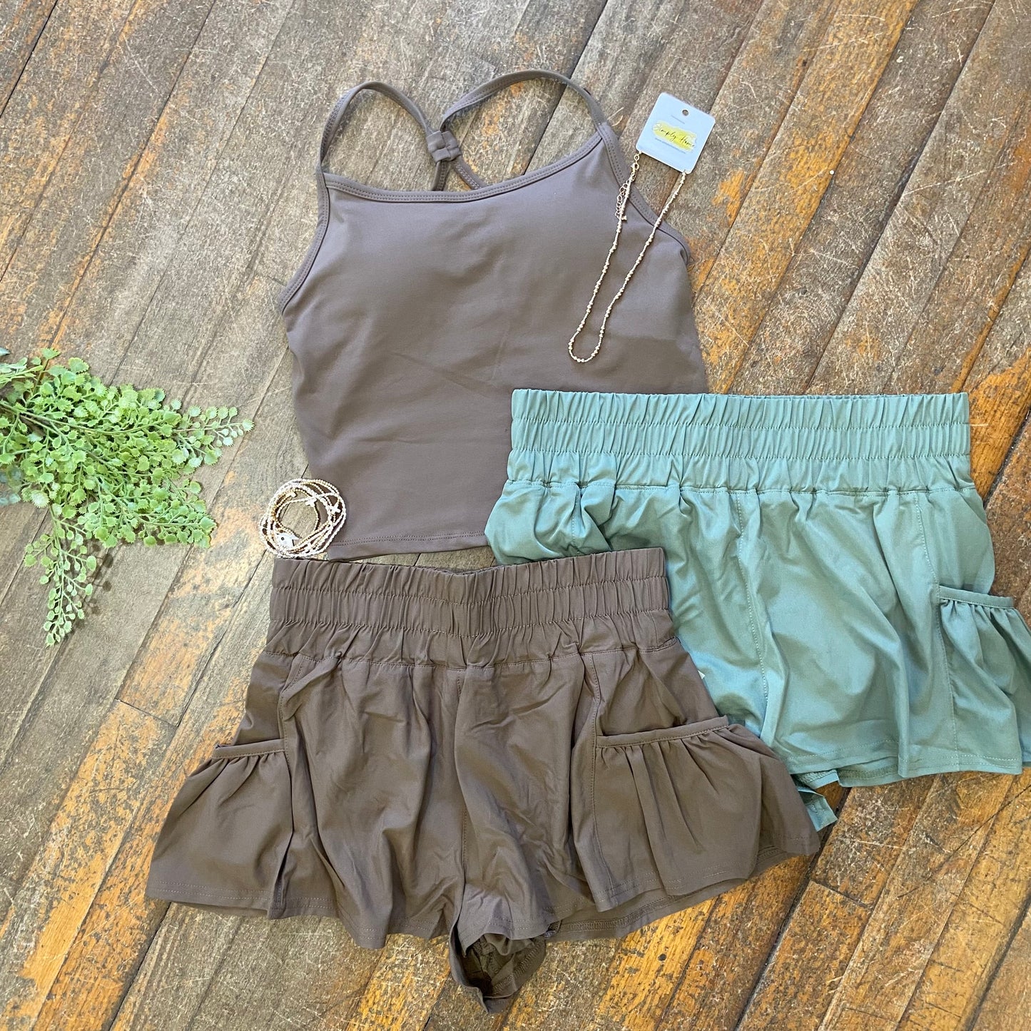 Drapey Active Shorts (2 colors)