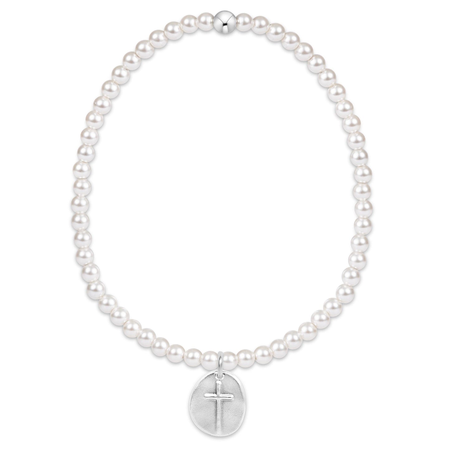 enewton Pearl 3mm Inspire Charm Sterling Silver