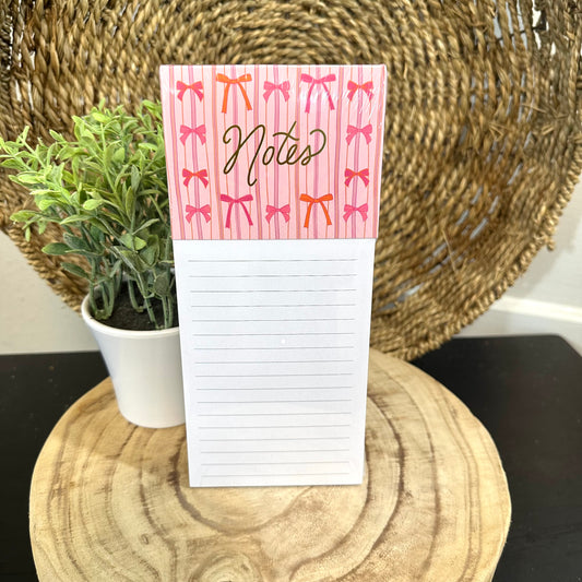 Bow Notes Magnetic Notepad