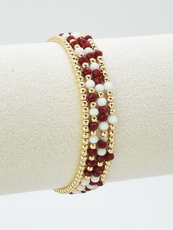 Set of 4 Bead Bracelets