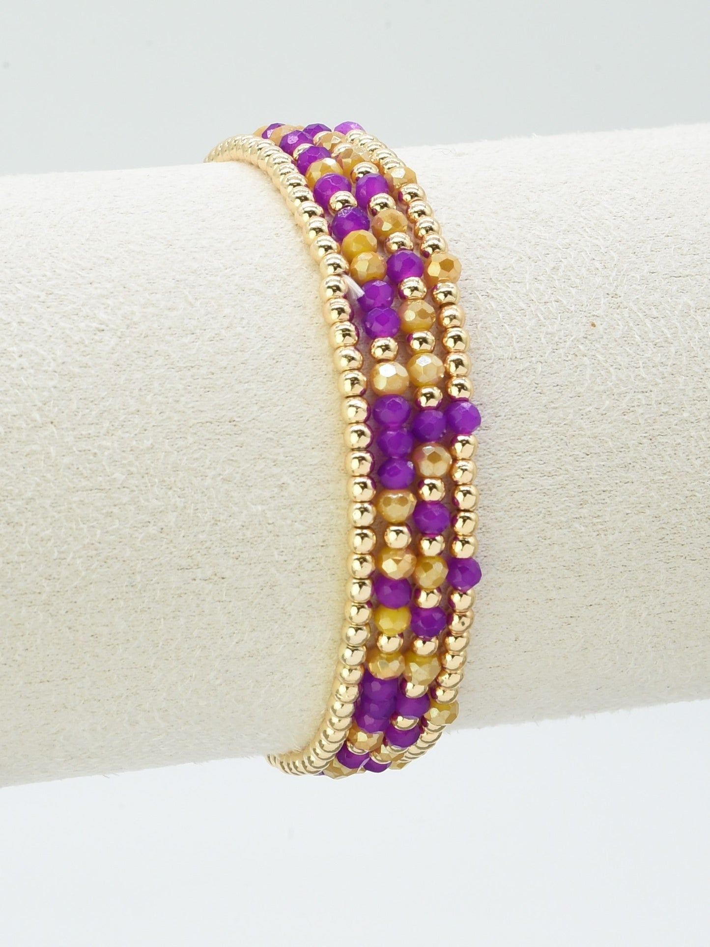Set of 4 Bead Bracelets