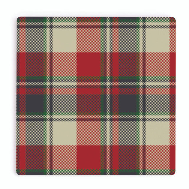 Plaid Coaster