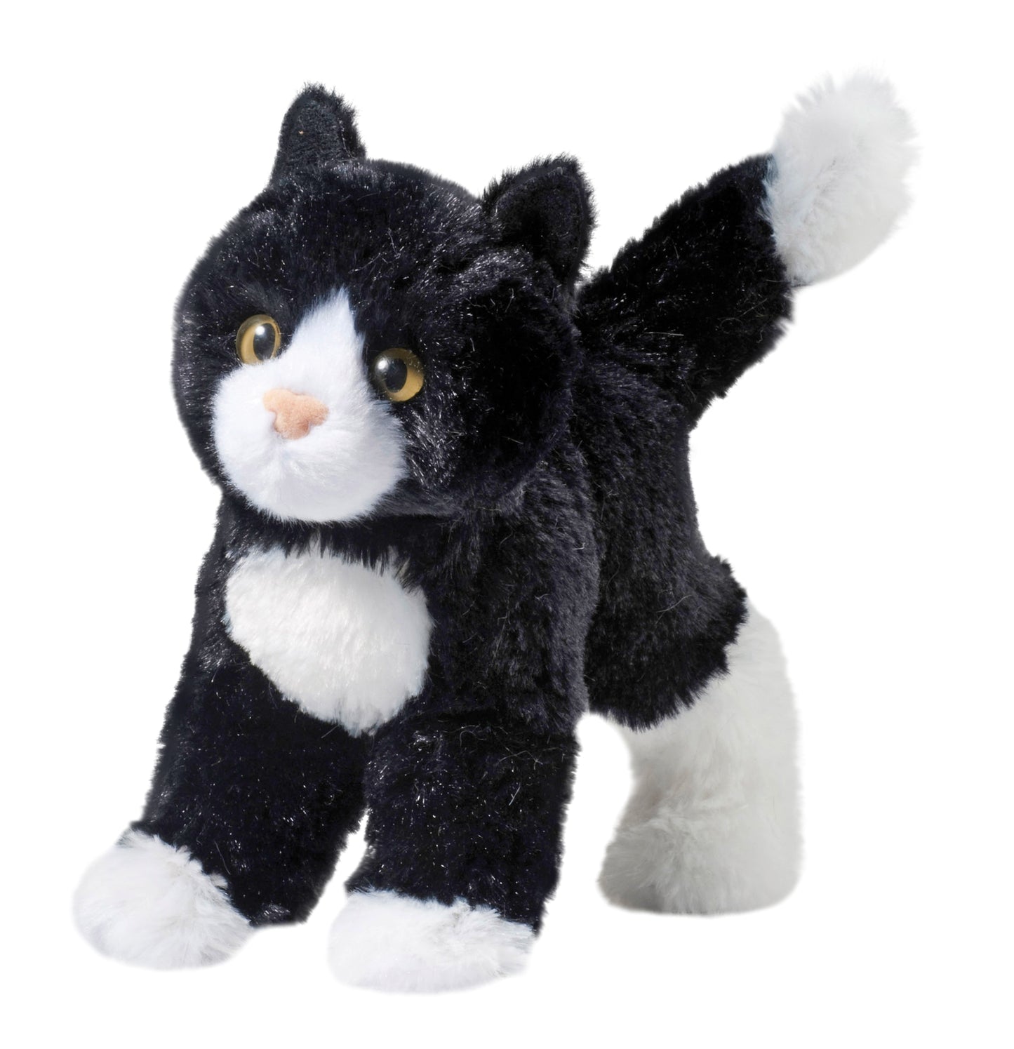 Plush Black and White Kitty