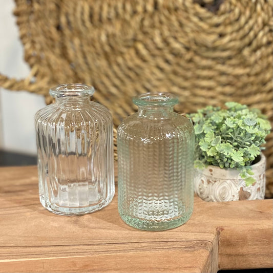 Clear Glass Vase