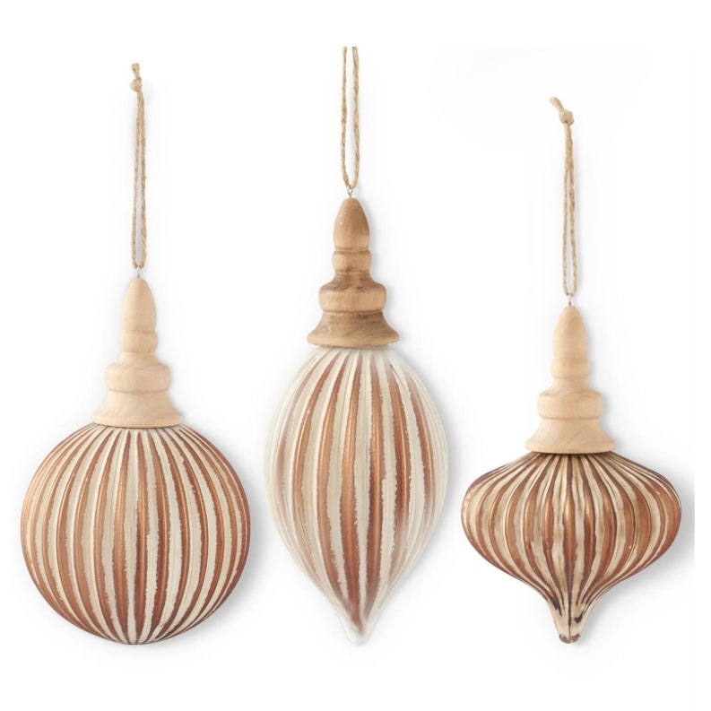 Distressed Wooden Ornament