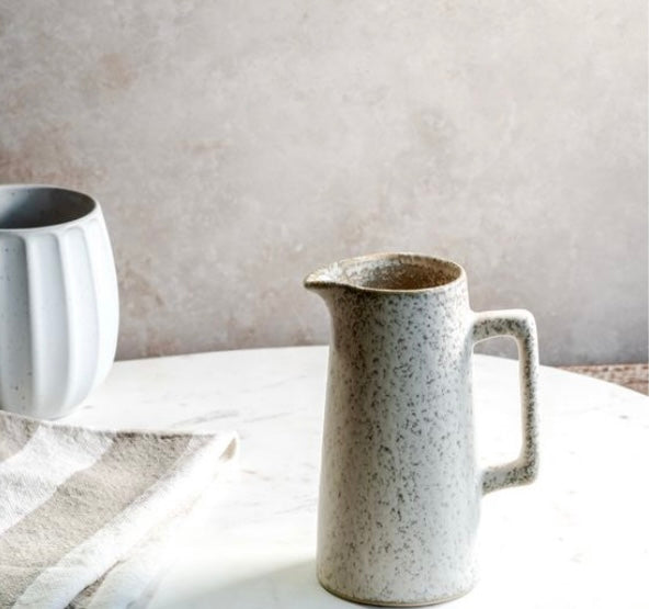Beige Pitcher