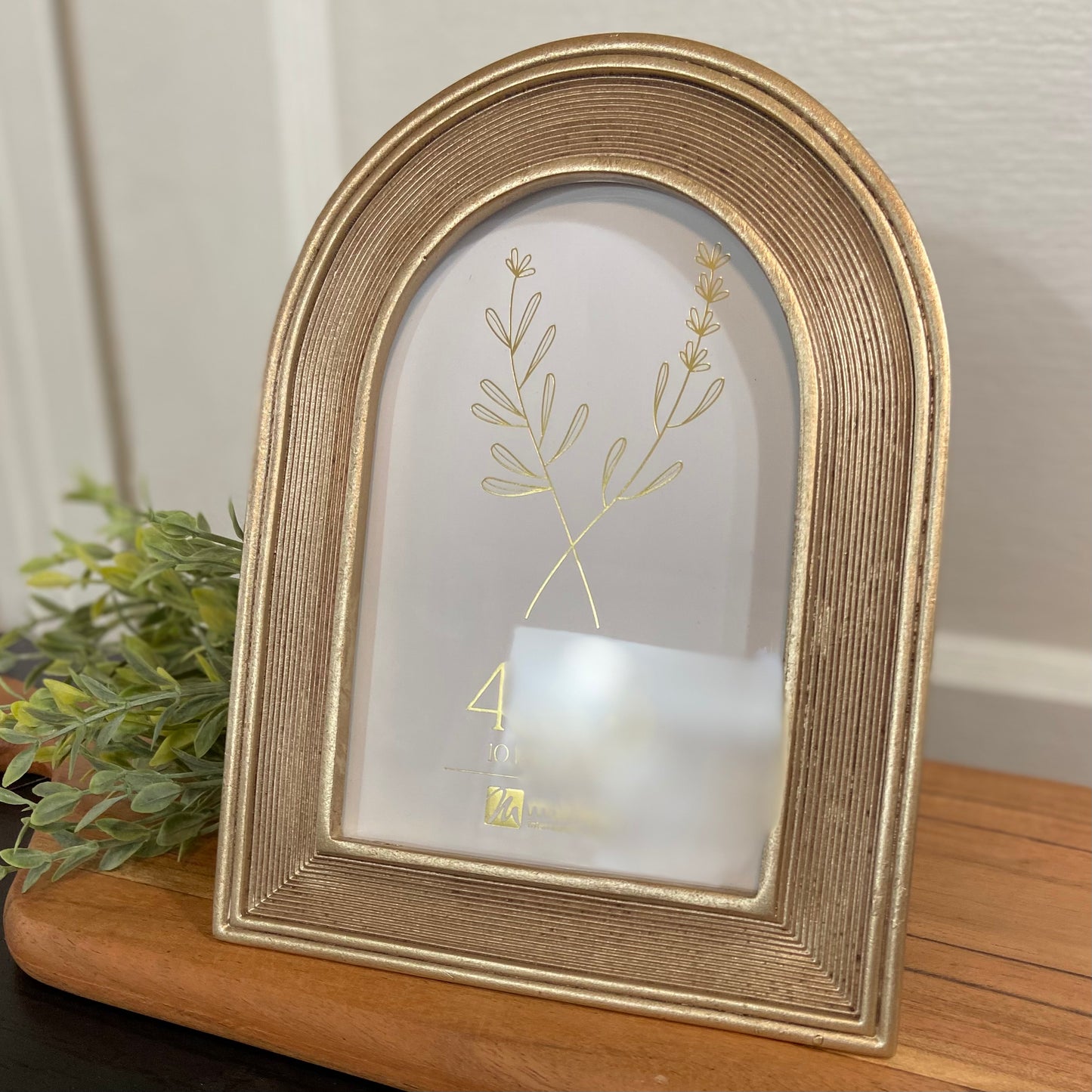 4x6 Gold Arch Frame