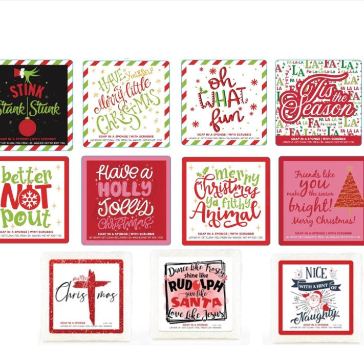 Caren Holiday Sponge