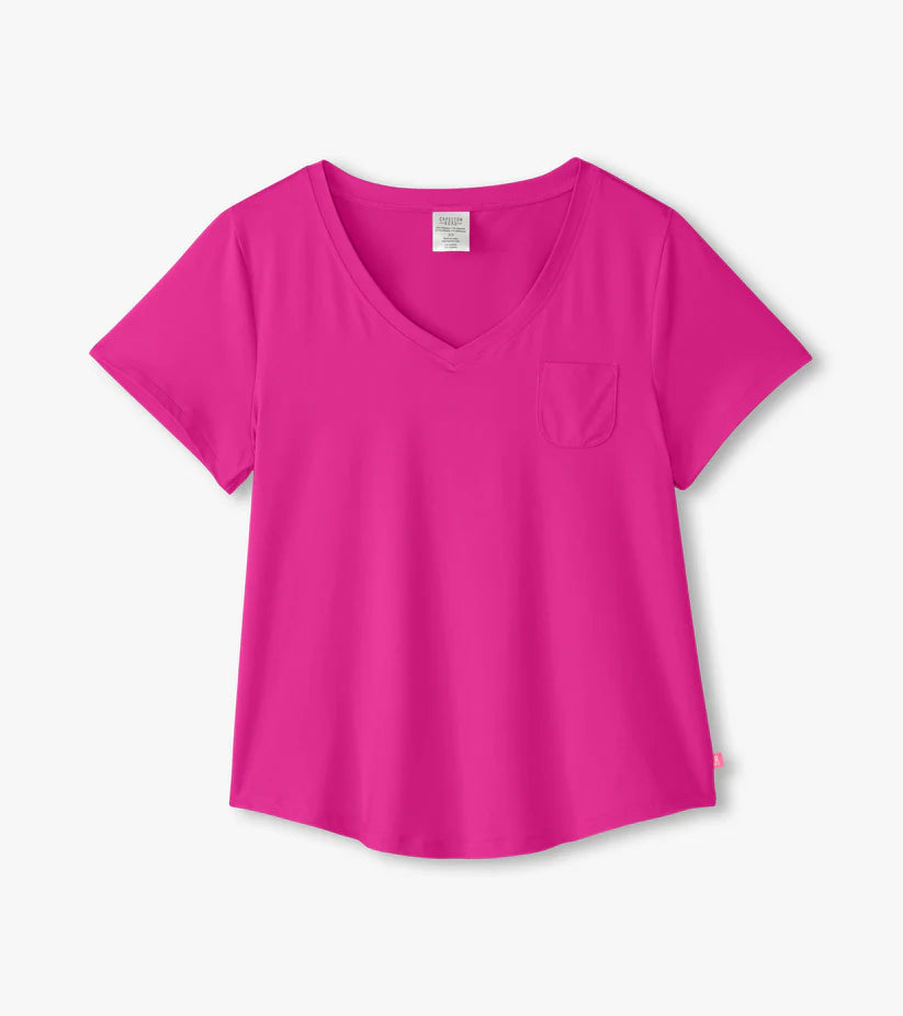 V-neck Bag Tee