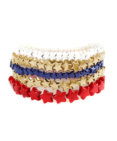 Five Row USA Bracelets