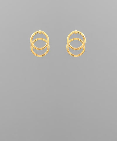 Triple Circle Earrings