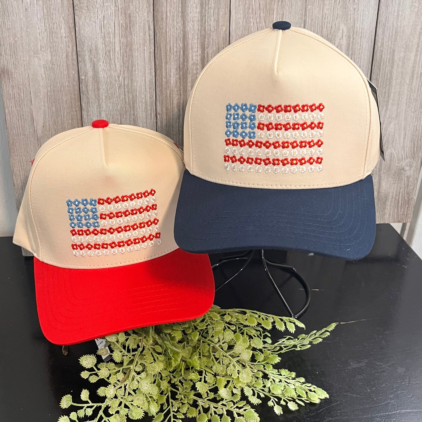 Red, White and Blue Cap