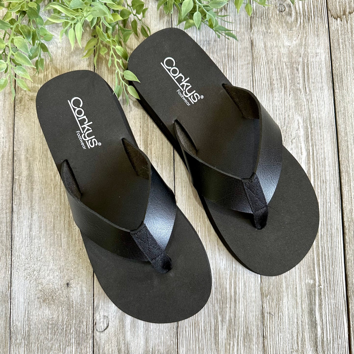 Just Add Water Black FlipFlops