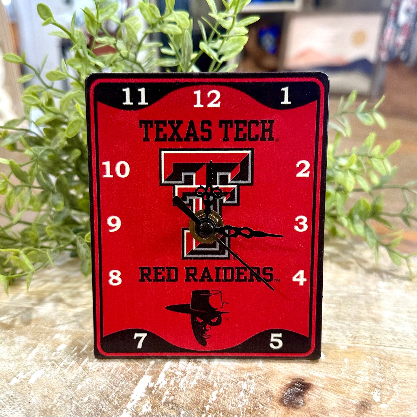 Texas College Tabletop Clock
