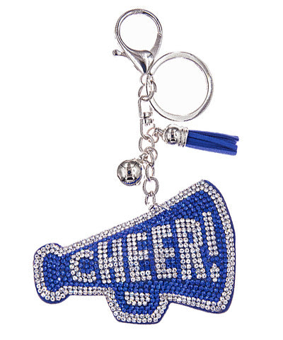 Cheer Megaphone Keychain/Charm